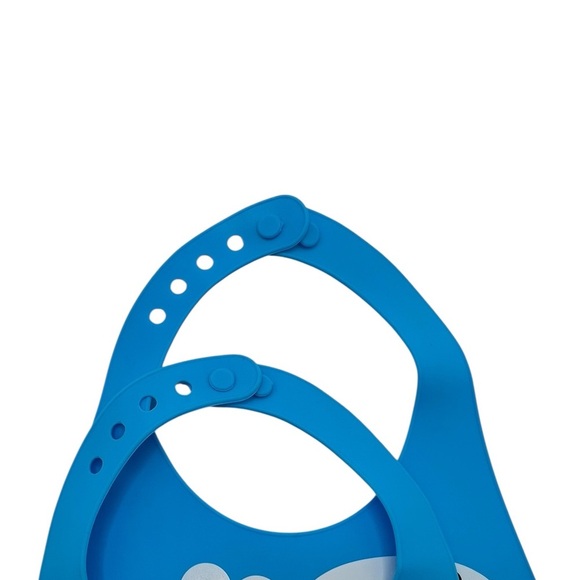 Sesame Street Baby Cookie Silicone Scoop Bibs (2) - Picture 2 of 3